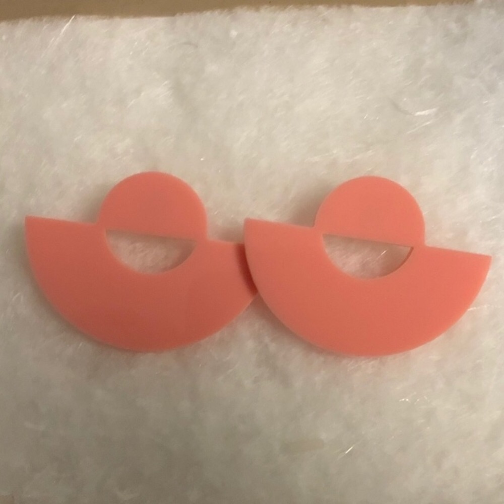 New Acrylic Geometric Statement Earrings